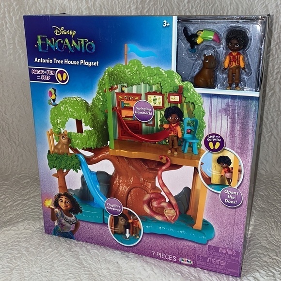 Jakks Pacific Disney Encanto Antonio Tree House Playset - Picture 2 of 8